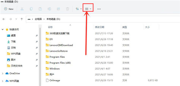 Win11怎么查看隐藏项目？